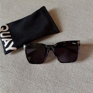 Quay Black Sunglasses